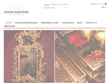 Tablet Screenshot of luxury-furniture-vietnam.com